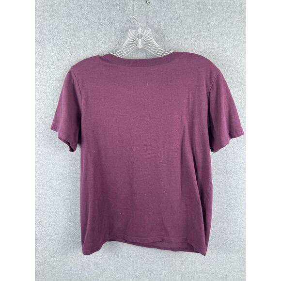 Pink Floyd Dark Side of The Moon Shirt Size M Purple Short Sleeve Tee Rock Band - Picture 2 of 8